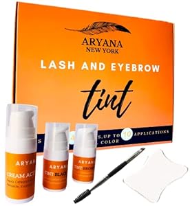 ARYANA NEW YORK Color Kit for Black and Brown Hair Coloring