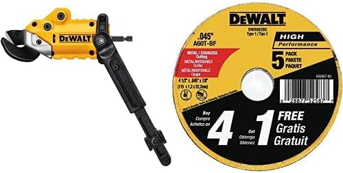 DEWALT Metal Shear and Cutting Wheel Set for Precision Cutting