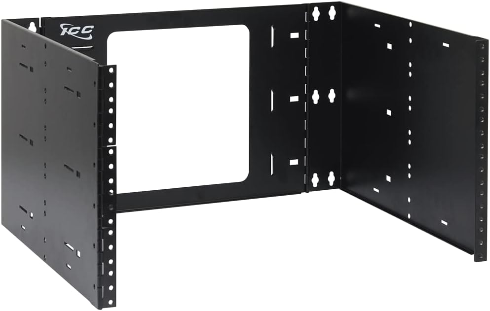 ICC Wall Mount Bracket with EZFold Hinged Arms for 19 Rack