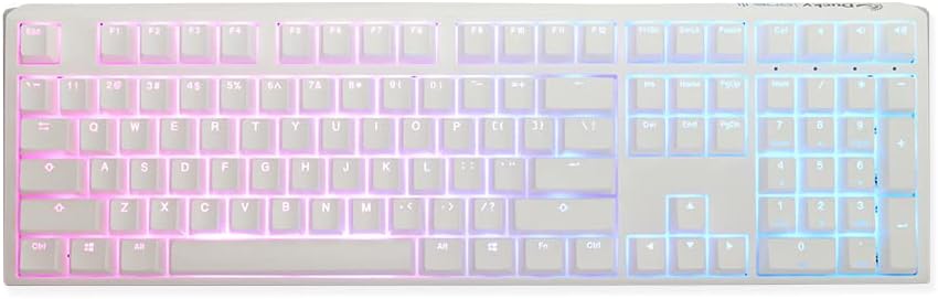 Ducky One 3 Pure White Hotswap RGB Mechanical Keyboard Review