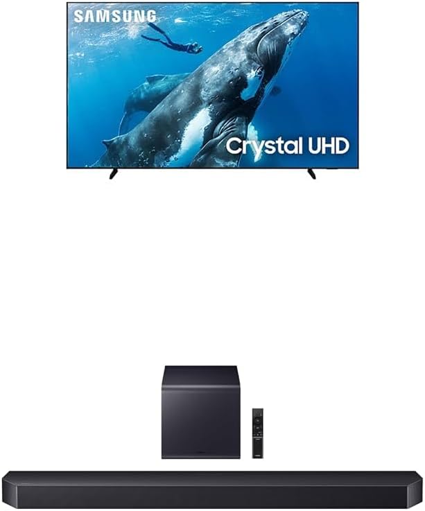 Samsung 98-Inch Class 4K UHD Smart TV with Q-Series Soundbar