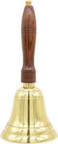 Engravable Brass Bell - School Teacher Handbell - Personalized Gift
