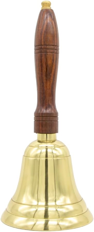 Engravable Brass Bell for Teachers - Perfect Gift Option