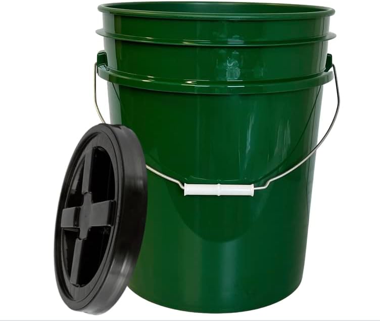 5 Gallon Food Grade BPA Free Container with Screw On Lid