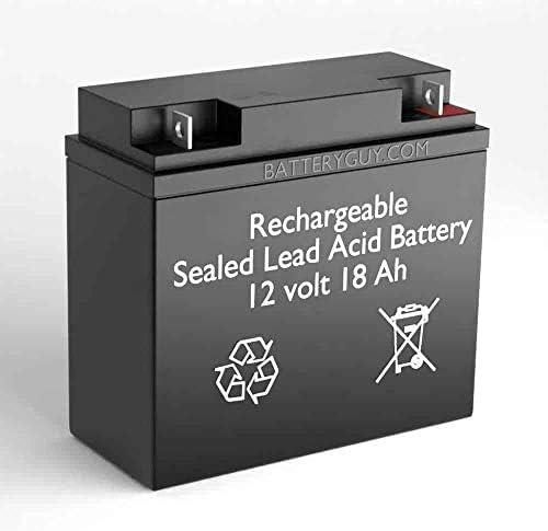 Long Lasting 12V 18Ah SLA Rechargeable Battery - BatteryGuy