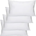 MoonRest Lumbar Pillow Insert 12x21 - Fluffy Support for Shams