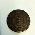 1865 2 Cent Piece - Civil War Era Collectible Coin