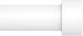 White Extra Long Curtain Rod 30 to 254 in - Heavy Duty Extendable