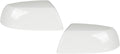 White Outer Rear View Mirror Cover Cap for Toyota Tundra 2007-2021