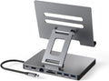 iPad Pro USB C Hub Stand 9-in-1 Adapter - Foldable 4K60Hz Dock