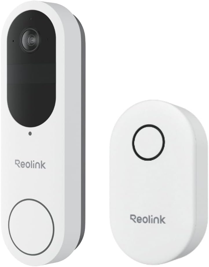 REOLINK Video Doorbell: 1:1 View, Smart Detection