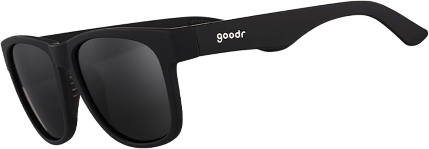 goodr Hooked on Onyx Polarized Sunglasses for Men & Women