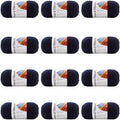 Soft Classic Solid Yarn 12 Pack - Bulk Acrylic Skeins for Projects