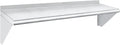 HARDURA Stainless Steel Shelf 12in x 48in - Heavy Duty Wall Shelf