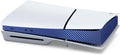 Blue Carbon Fiber PS5 Slim Skin for Ultimate Protection