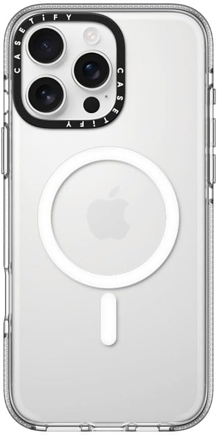 CASETIFY Clear iPhone 16 Pro Max Case with 6.6ft Drop Protection
