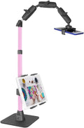 Pink Extension Pole Creator Mount with LED Ring Light - Content