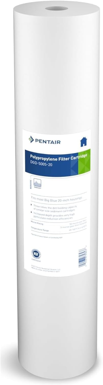 Pentair Pentek DGD-5005-20 Big Blue Water Filter Cartridge
