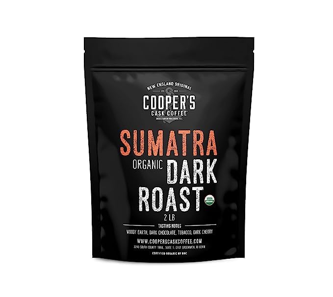 Organic Dark Roast Sumatra Whole Bean Coffee - 2lb Bag Review