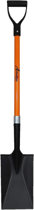 Ashman Spade Shovel 41 in D-Handle - Durable Multipurpose Garden Spade
