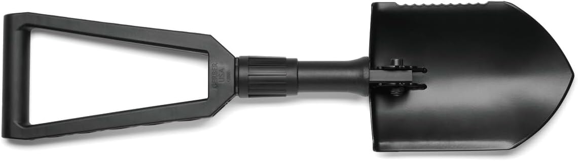 Genuine GERBER 05942 E-Tool | Compact Black Spade