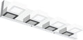 Dimmable Bathroom Vanity Light 4-Light Modern LED - Rotable Acrylic