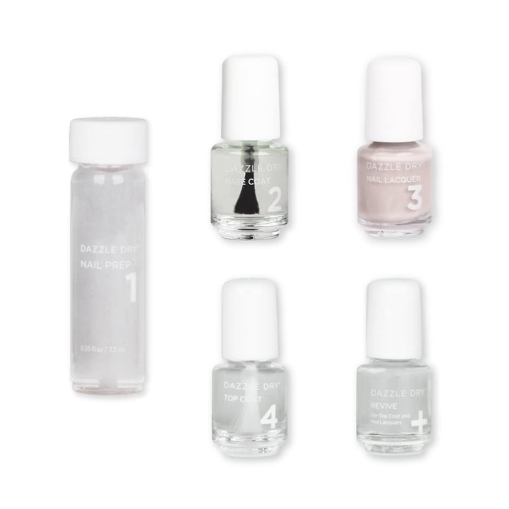 Dazzle Dry Mini Kit 4 Step System for Perfect Manicures