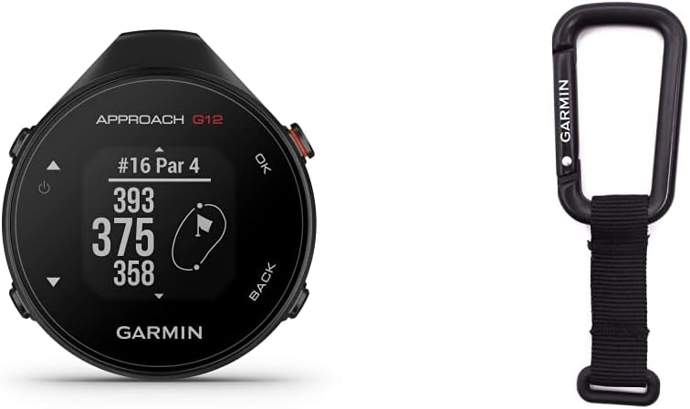 Garmin Approach G12 Golf GPS Rangefinder with Lanyard Accessory