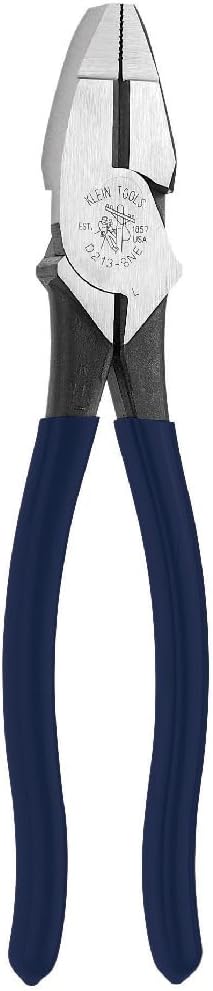 Klein Tools D213-8NE Pliers: High Leverage Lineman's Cutters