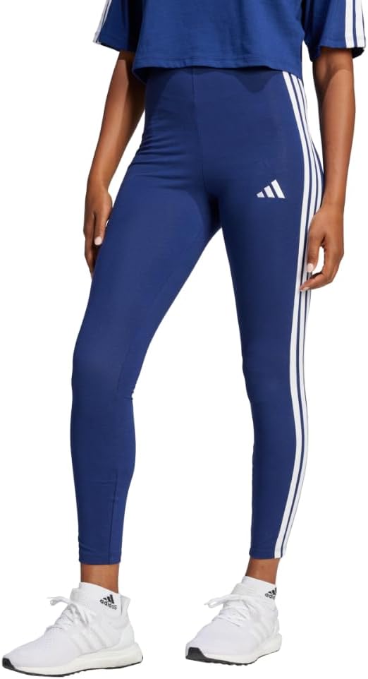 adidas Women's Essentials 3-Stripes Cotton Leggings for Comfort
