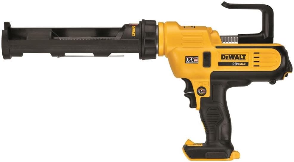 DEWALT 20V MAX Caulking Gun: Precision and Control for Pros