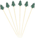 Christmas Tree Cocktail Picks: Festive Garnish Fun!