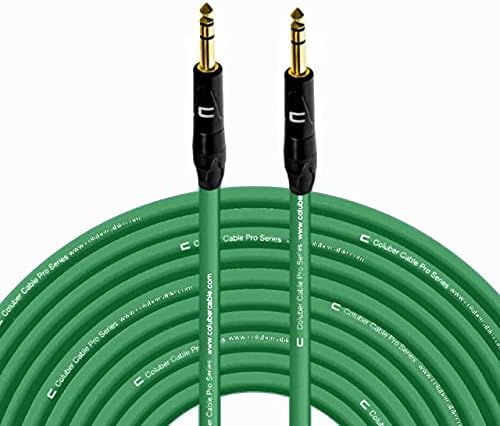 Coluber Cable 1/4 TRS Male to Male - 200 Feet for Audio Needs