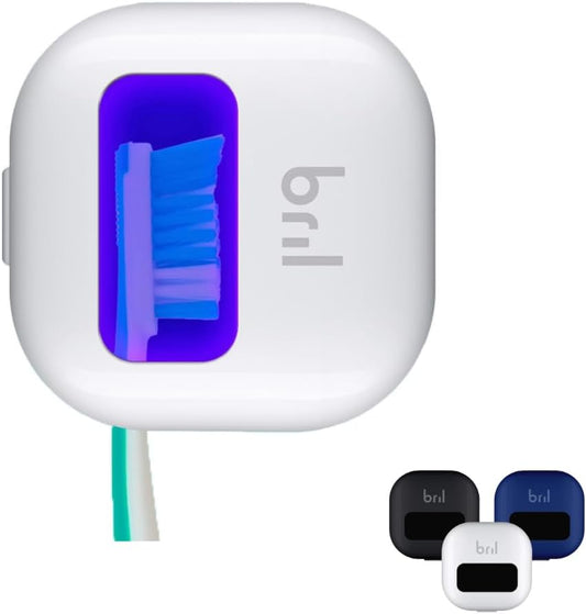 Bril UV-C Toothbrush Sanitizer for Travel and Home Use