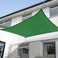 KANAGAWA 23ftx24ft Dark Green Custom Size Sun Shade Sail Rectangle