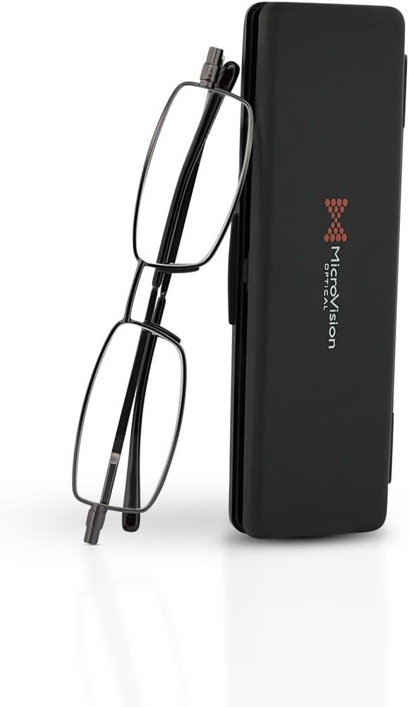 Flat Folding Reading Glasses for Men and Women - Compact & Stylish