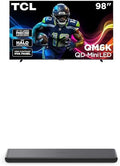 TCL 98-Inch QM6K QLED 4K Smart QD-Mini LED TV with Sound Bar