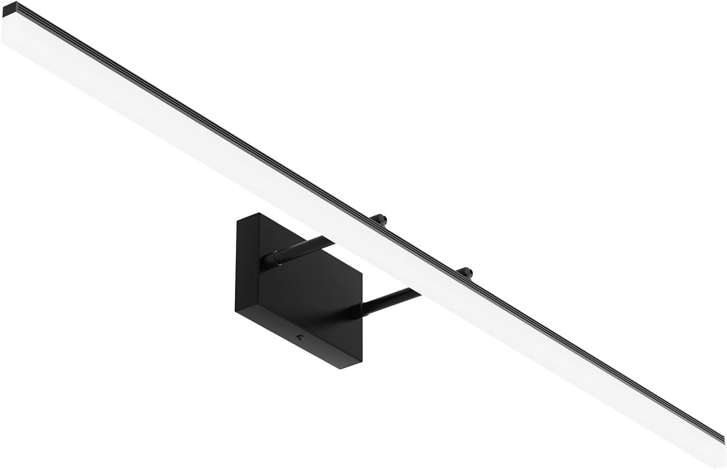 Aipsun 48in Black Bathroom Light Fixtures for Modern Spaces