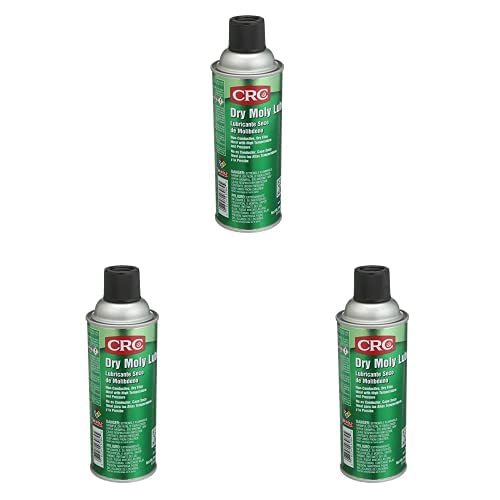 CRC 3084 Dry Moly Lube - High Performance Lubricant Pack of 3