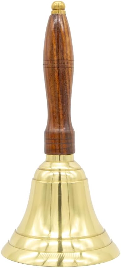 Engravable Brass Bell for Teachers - Perfect Gift for Any Occasion