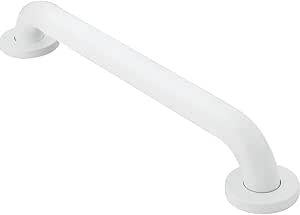 Moen R8724W 24-Inch Grab Bar for Bathroom Safety and Support