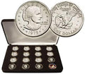 Susan B. Anthony 16 Coin Collection Complete Set (79-99)