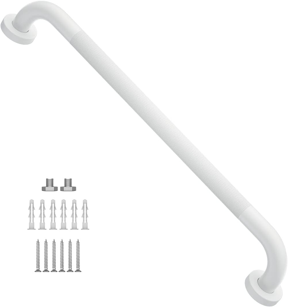 24 Inch Anti Slip Shower Grab Bar for Safety and Support