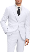 Men's Slim Fit 3 Piece Suit - Versatile 4-Piece Set with Tie