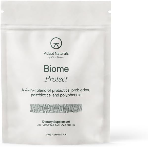 Adapt Naturals 4-in-1 Biome Protect for Gut Health & Defense