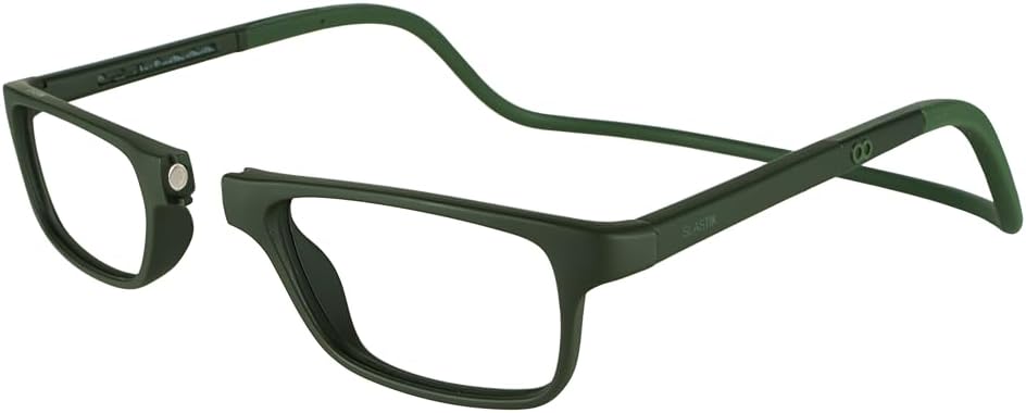Clic Magnetic Reading Glasses with Soft Foldable Band for Comfort