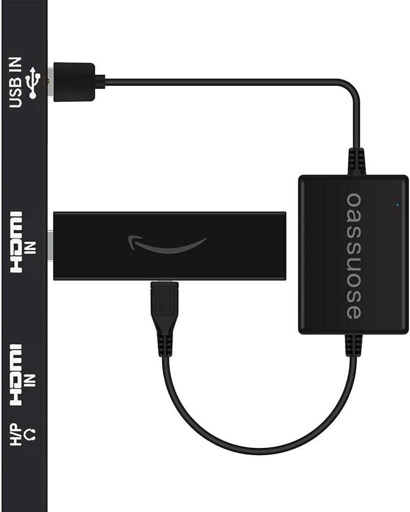 Streamlined Power Solution for Fire TV Stick