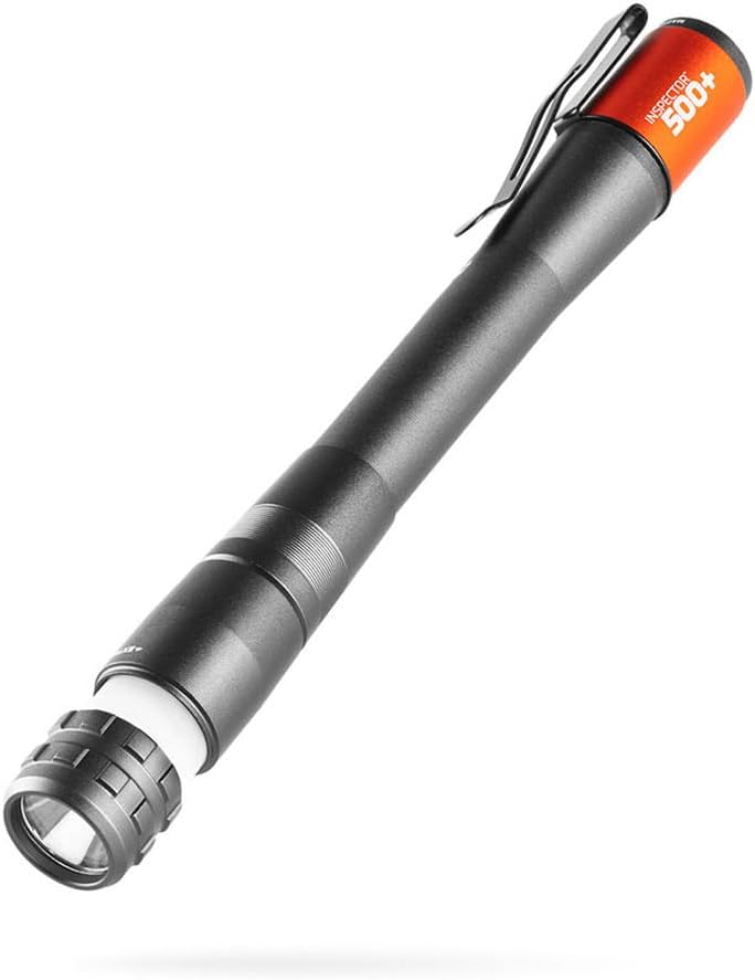 NEBO Inspector 500+ Flex Pen Light: Compact 500 Lumen Flashlight