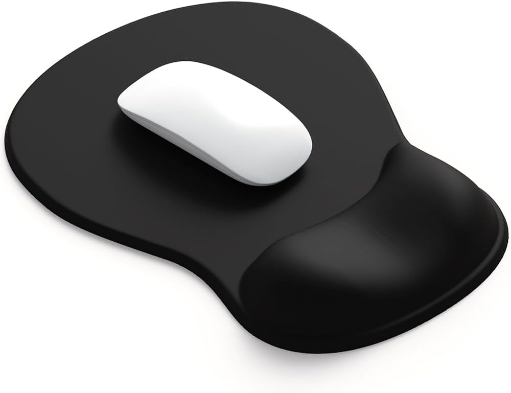 ErgoComfort Gel Wrist Rest Mouse Pad - Comfort & Support