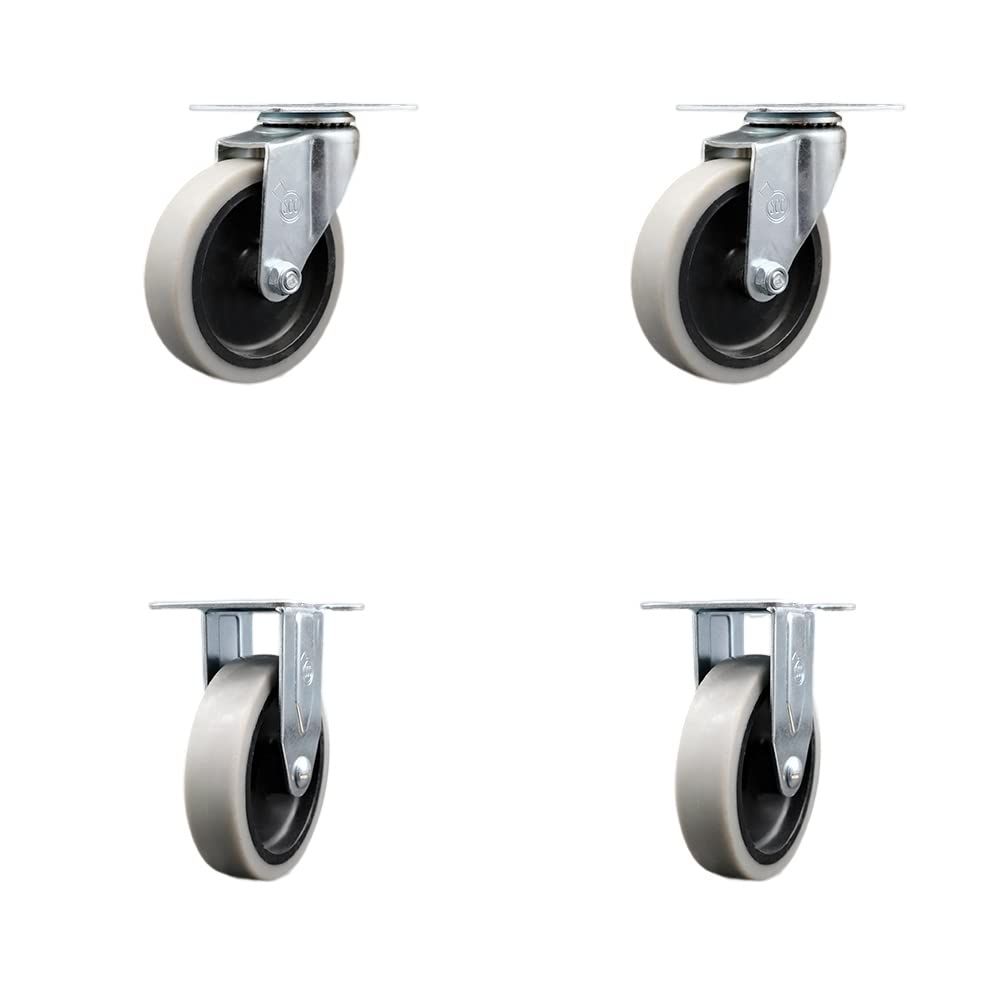 Rubbermaid Mobile Work Center 7734-88 Replacement Caster Set